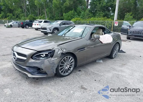 2019 Mercedes-Benz Slc 300 из США, поврежденный, VIN WDDPK3JAXKF158997